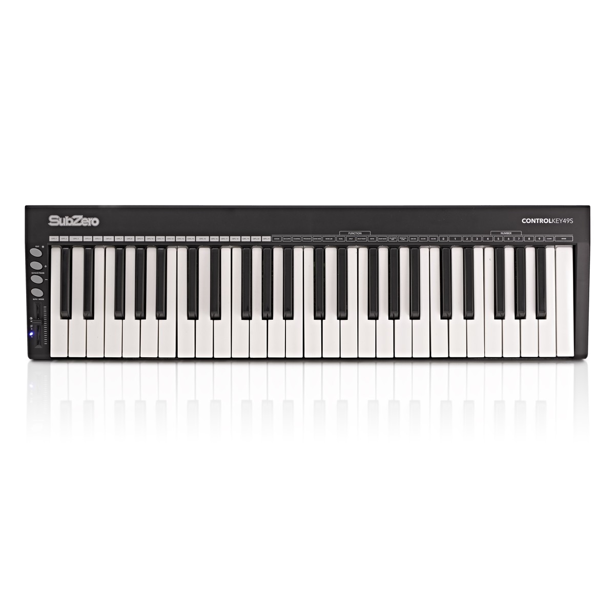 SubZero ControlKey49S – Schlankes MIDI-Controller-Keyboard mit 49 Tasten