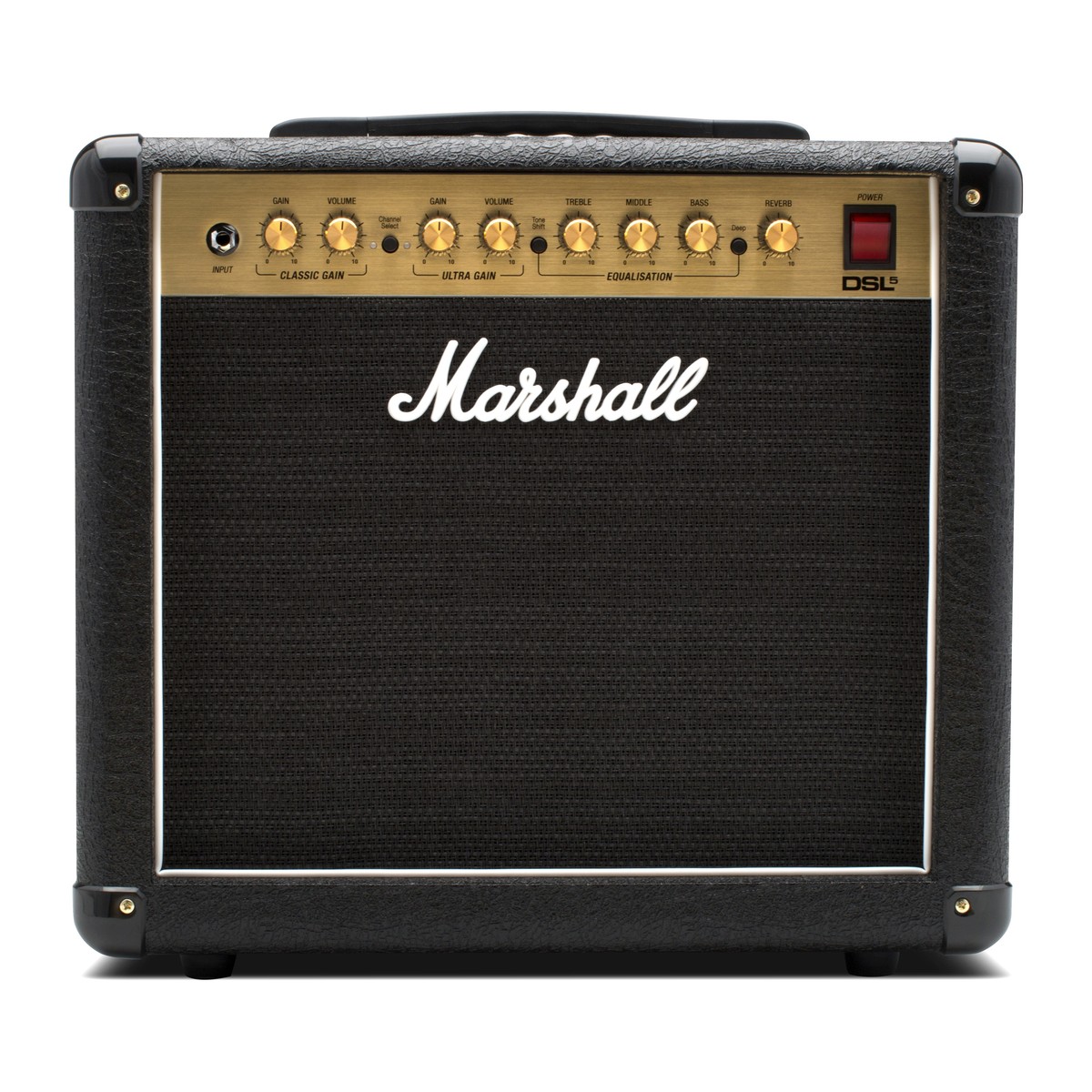 Marshall DSL5CR 1 x 10 Röhren-Combo-Verstärker mit Reverb 5 Watt