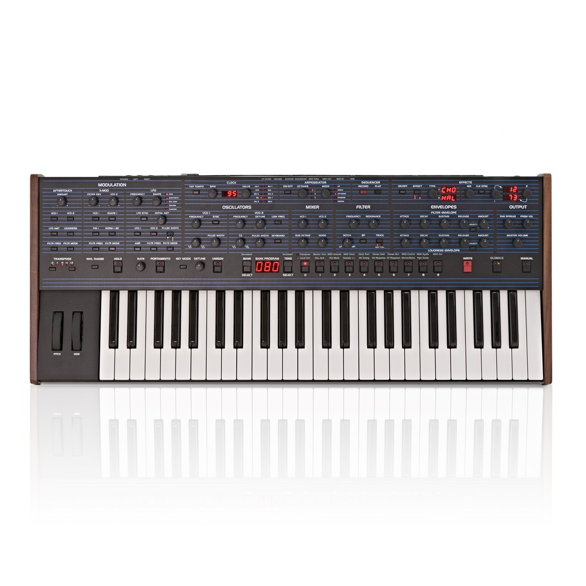 Oberheim OB-6 6-stimmiger polyphoner Analog-Synthesizer