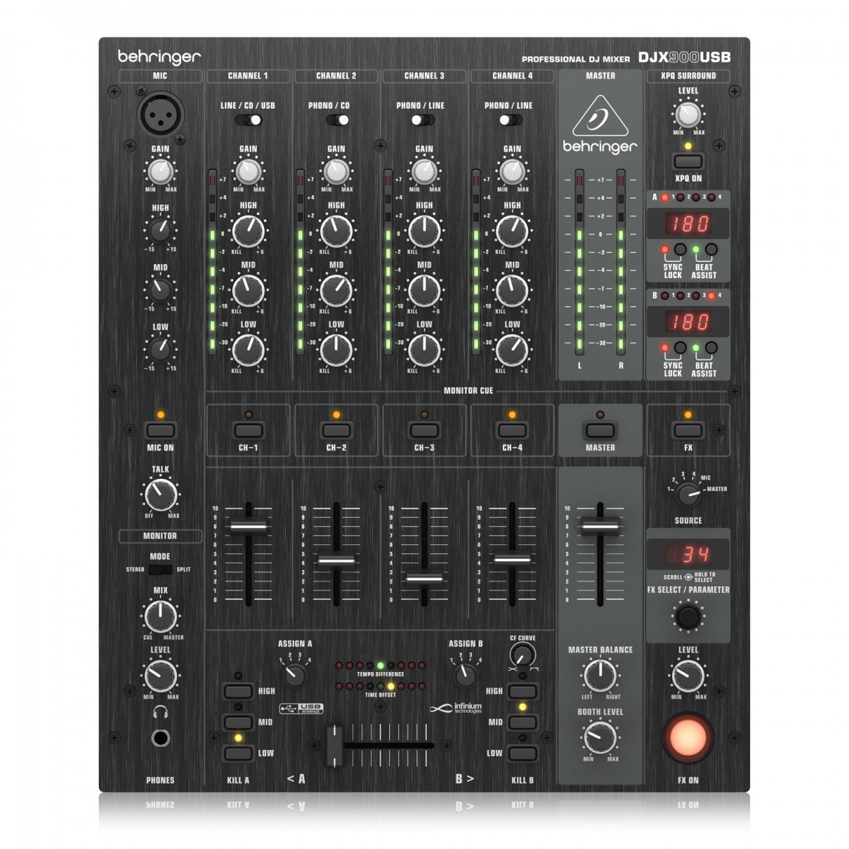 Behringer DJX900 Pro USB DJ Mixer
