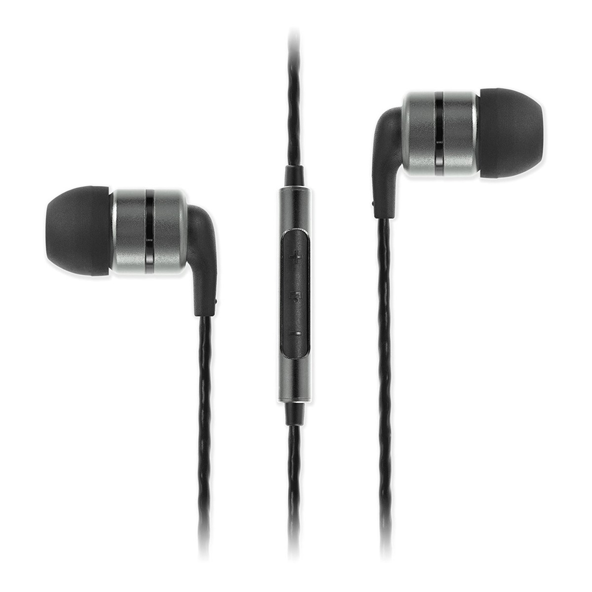 SoundMAGIC E80c Isolierender In-Ear-Kopfhörer mit Mikrofon Gunmetal
