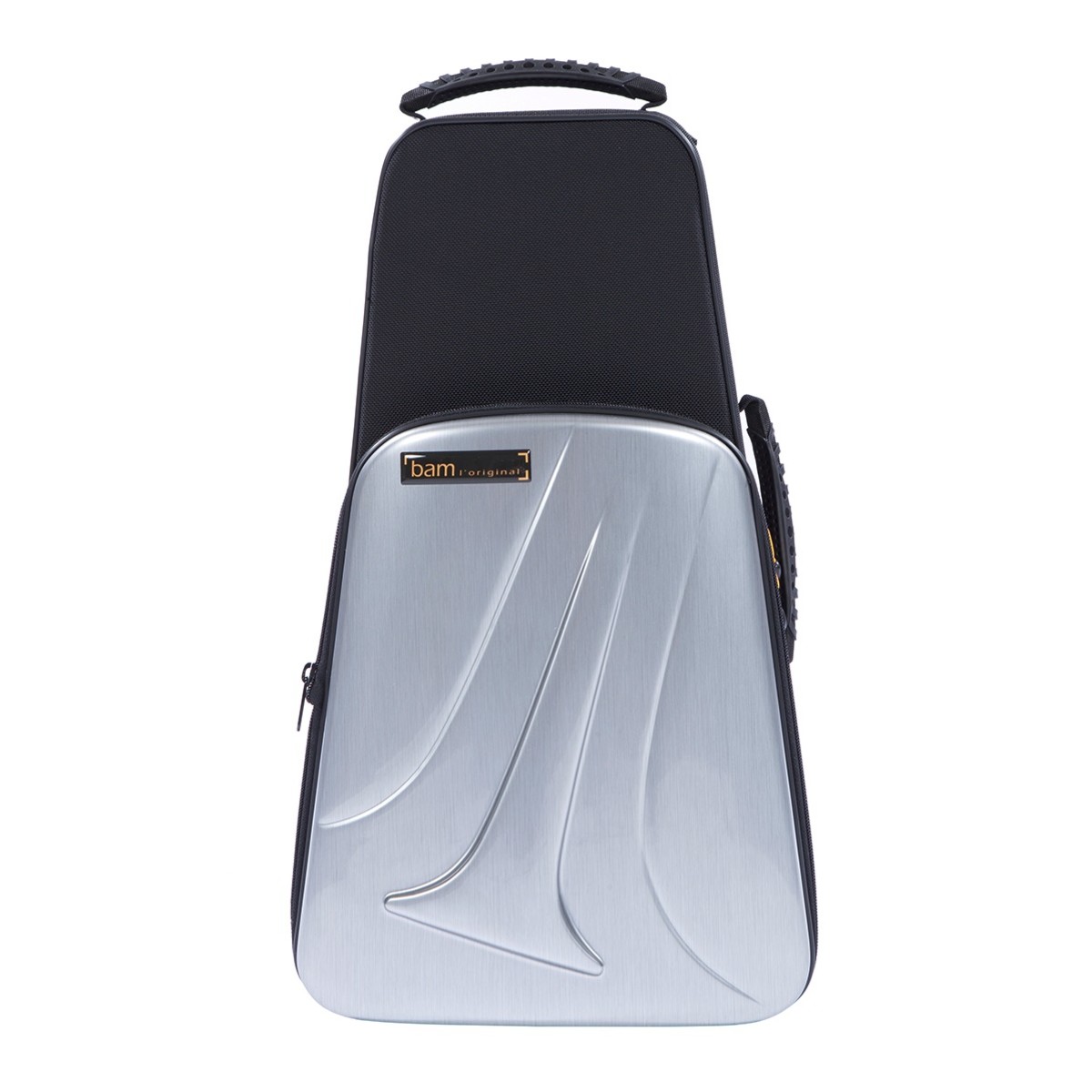 BAM TREK3023S Neuer einfacher Trekking-Trompetenkoffer Aluminium gebürstet