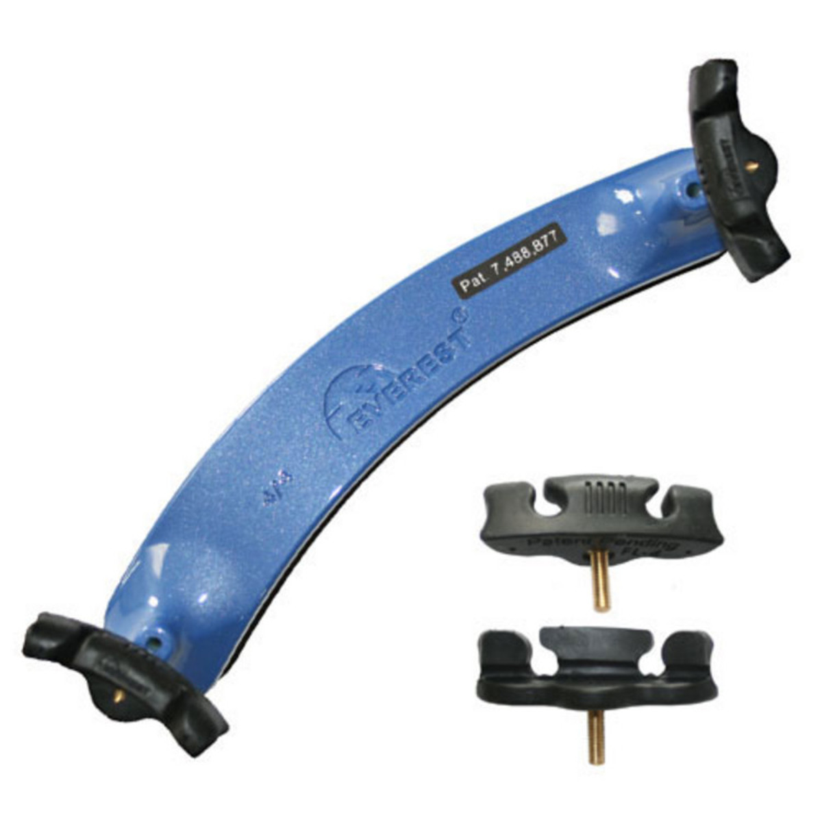 Everest Schulterstütze für Violine Größe 4/4-3/4 blau