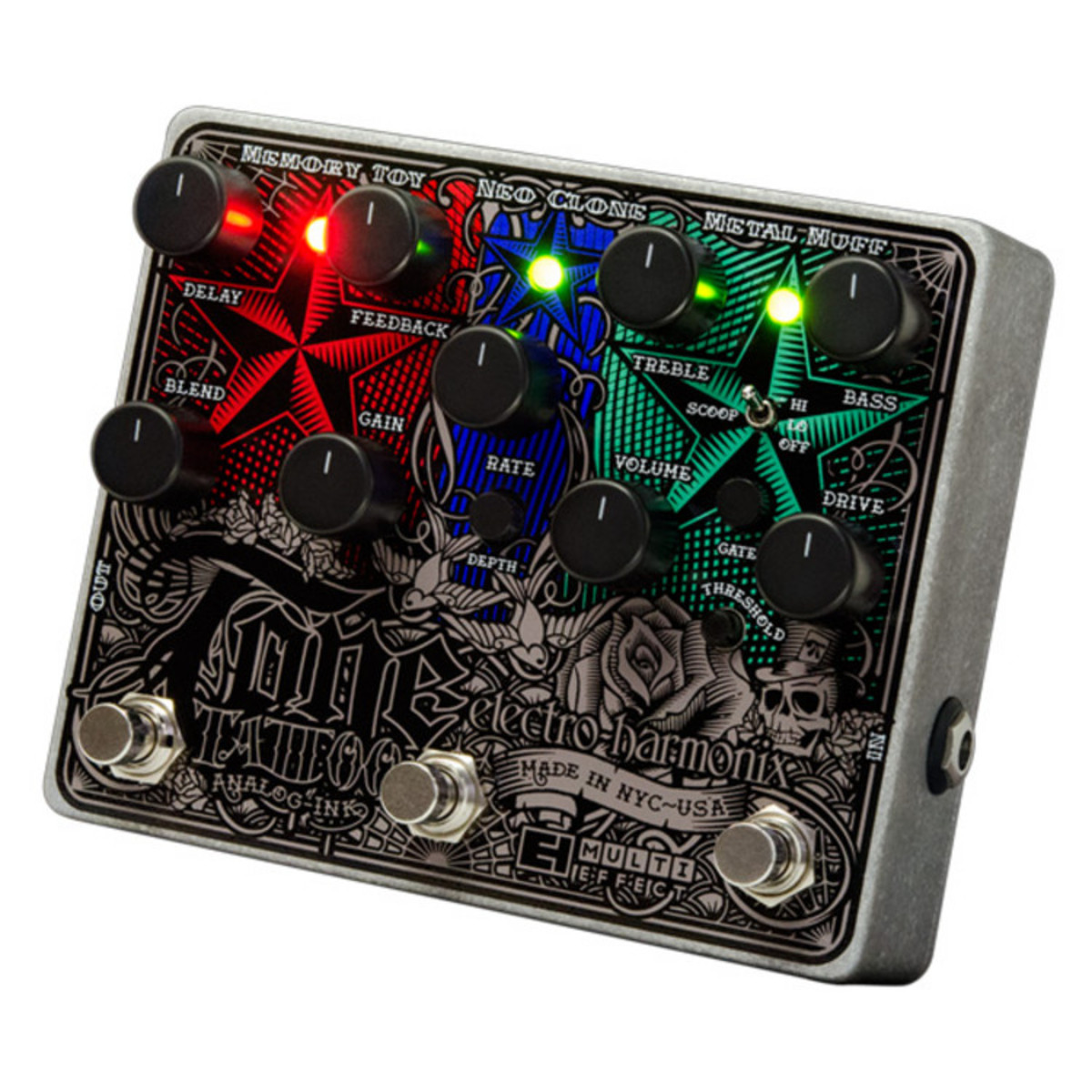Electro Harmonix Tone Tattoo Analog Multieffekt-Pedal
