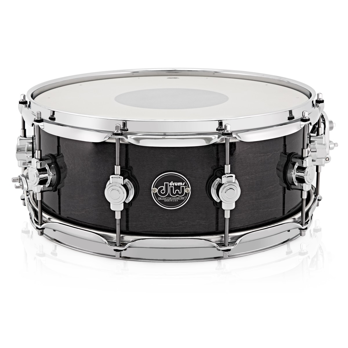 DW Drums Performance-Serie 14' x 5.5' Snaredrum Ebenholz Fleck
