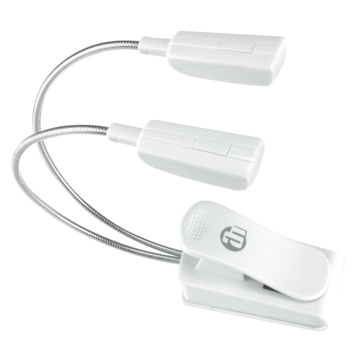 Adam Hall SLED 2 Pro Doppelte Schwanenhals-LED-Notenpultleuchte weiß