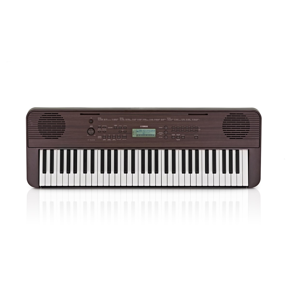 Yamaha PSR-E360 Tragbares Digitalpiano Schwarznuss