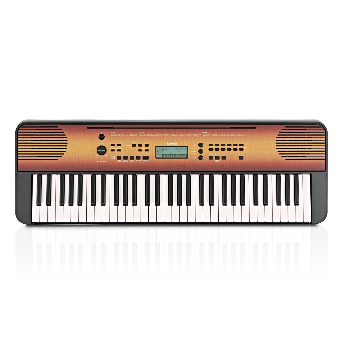 Yamaha PSR E360 Tragbares Keyboard Maple