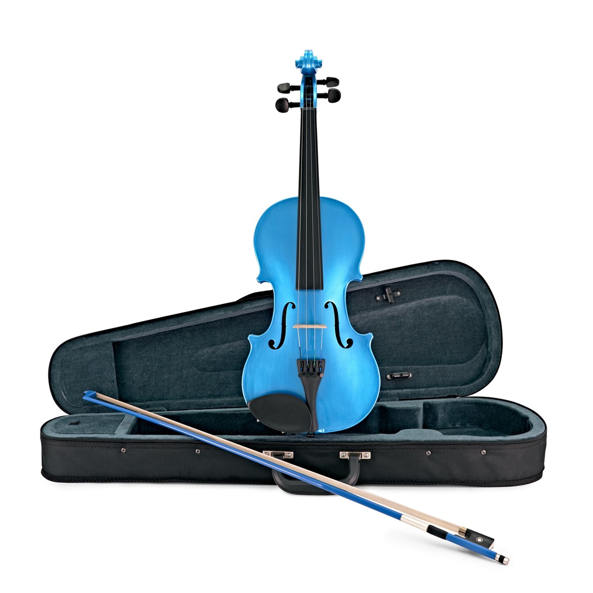 Rainbow Fantasia Blue 4/4 Violine mit Zubehör