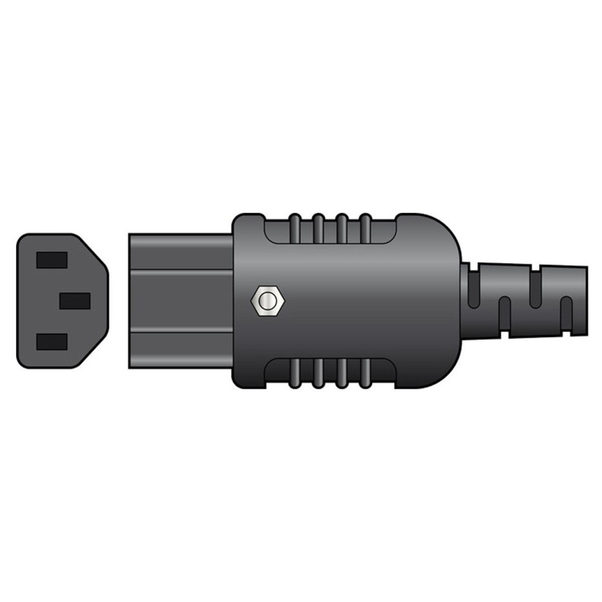 Hochbelastbarer Quecksilber-Inline-IEC-Anschlüsse