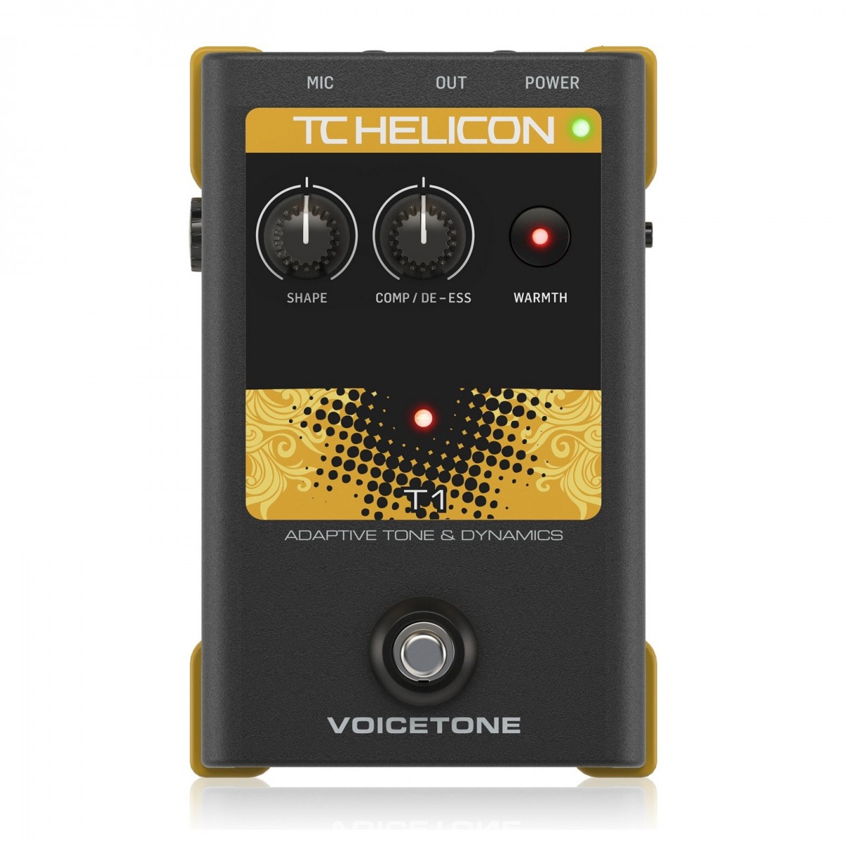 TC Helicon VoiceTone T1 EQ und Dynamics Vocal-Prozessor