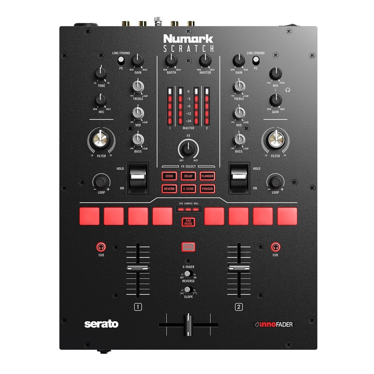 Numark Scratch 2-Kanal Scratch Mixer für Serato DJ Pro