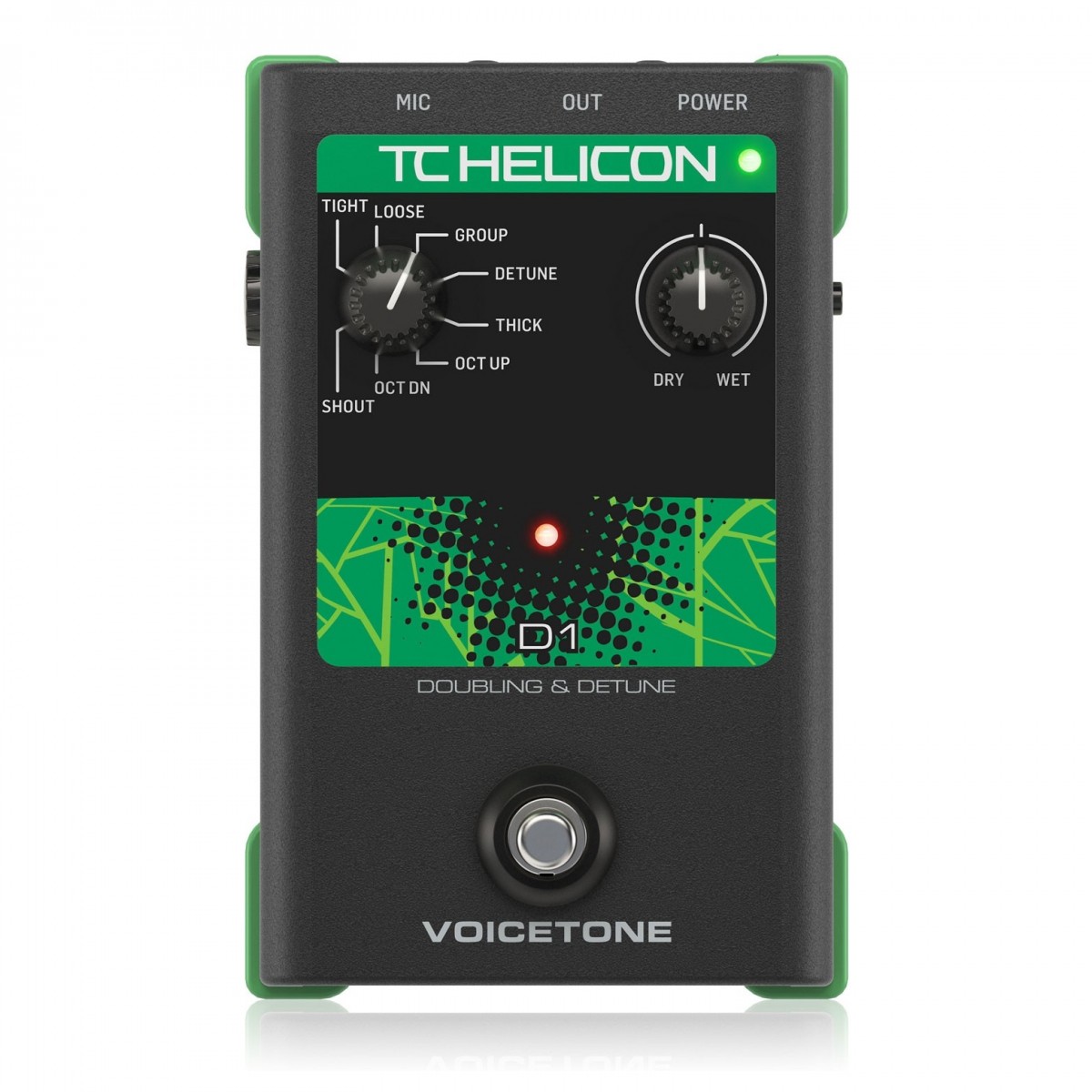 TC Helicon VoiceTone D1 Doubling and Detuning Gesangs-Prozessor