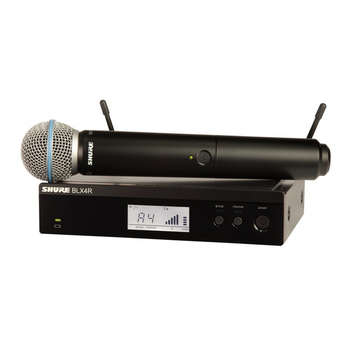 Shure BLX24R/B58-K3E Mikrofon-Funksystem zur Rackmontage