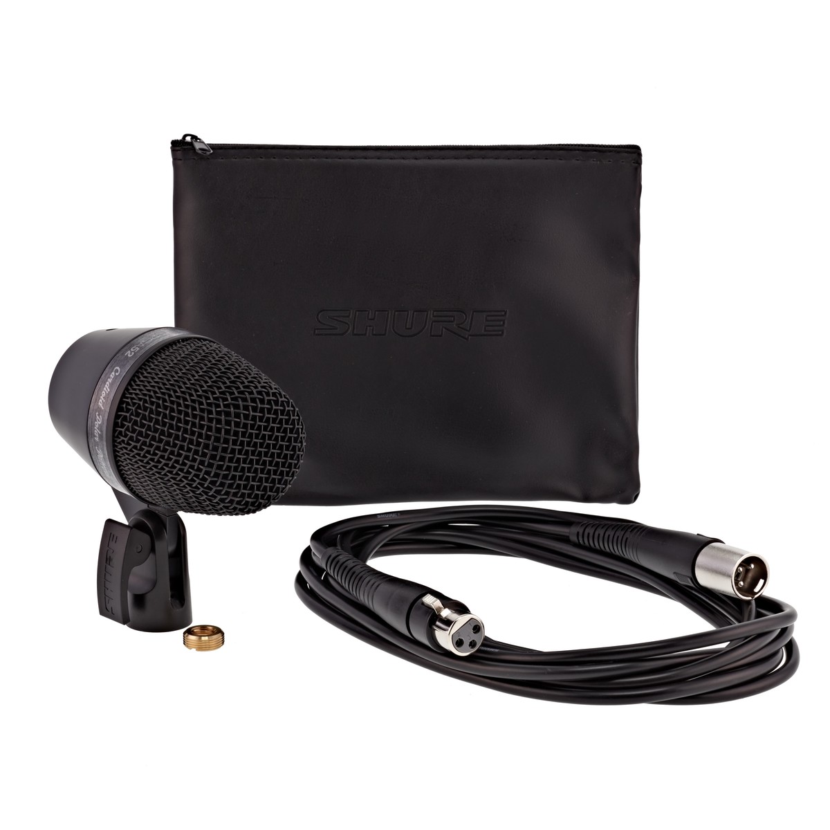 Shure PGA52 Dynamisches Bassdrum-Mikrofon mit XLR Kabel