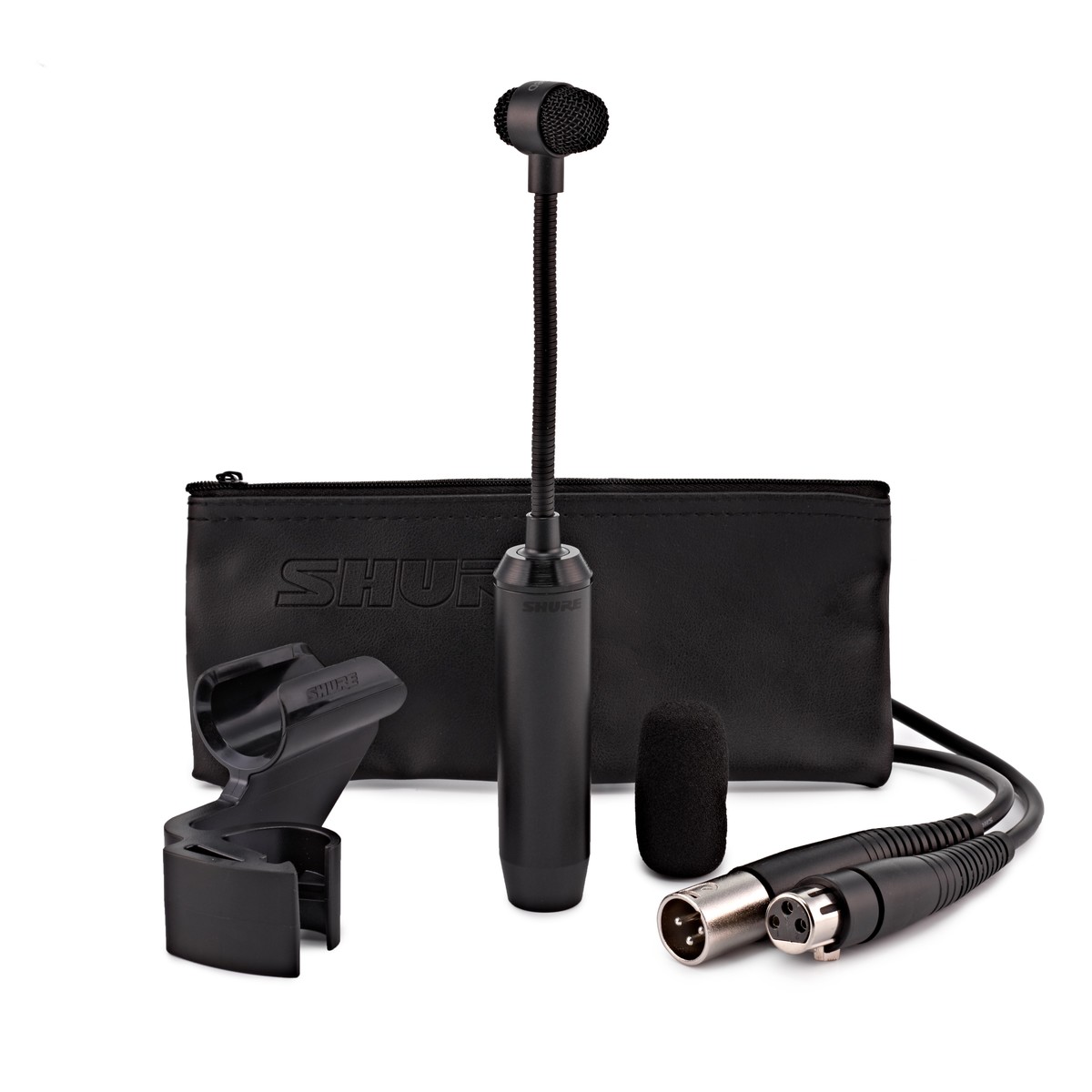 Shure PGA98D Nieren-Kondensator-Drum-Mikrofon mit XLR-Kabel