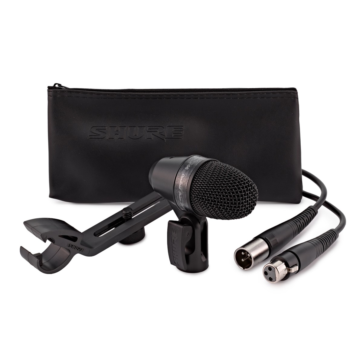 Shure PGA56 Dynamisches Mikrofon für Snare und Toms mit XLR-Kabel