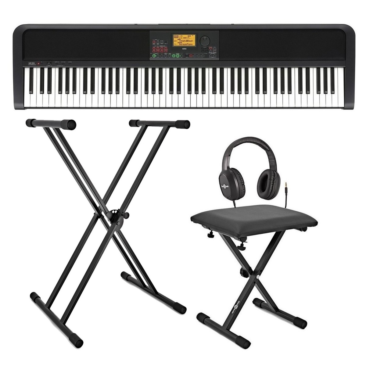 Korg XE20 Ensemble Digital Piano X Frame Paket
