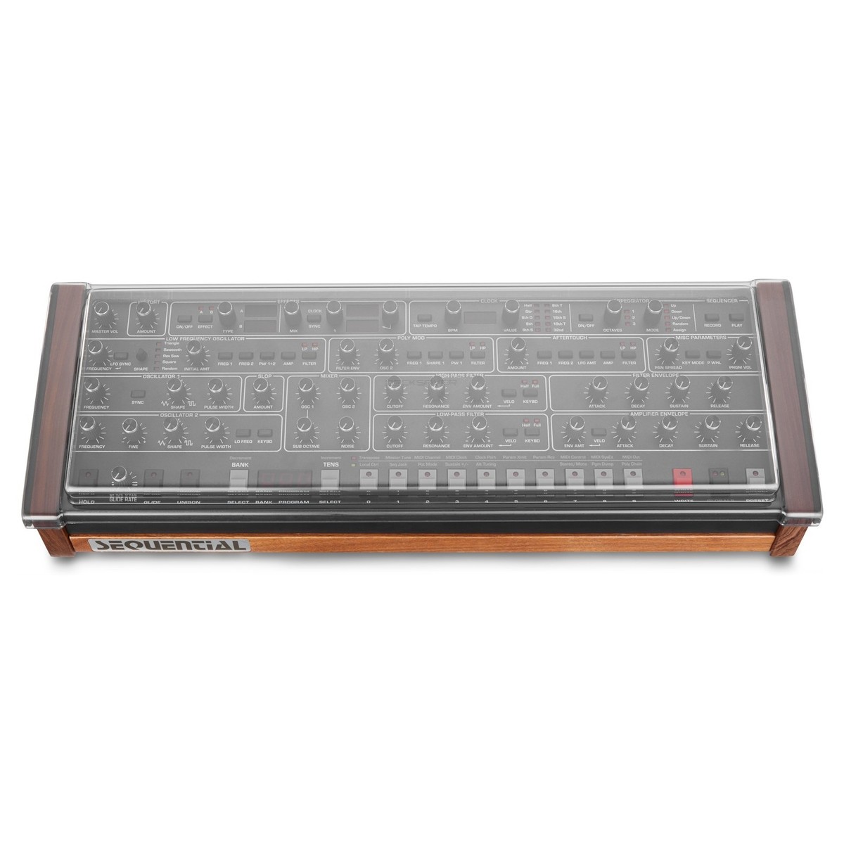 Decksaver Sequentiell Prophet 6 Desktop-Abdeckung