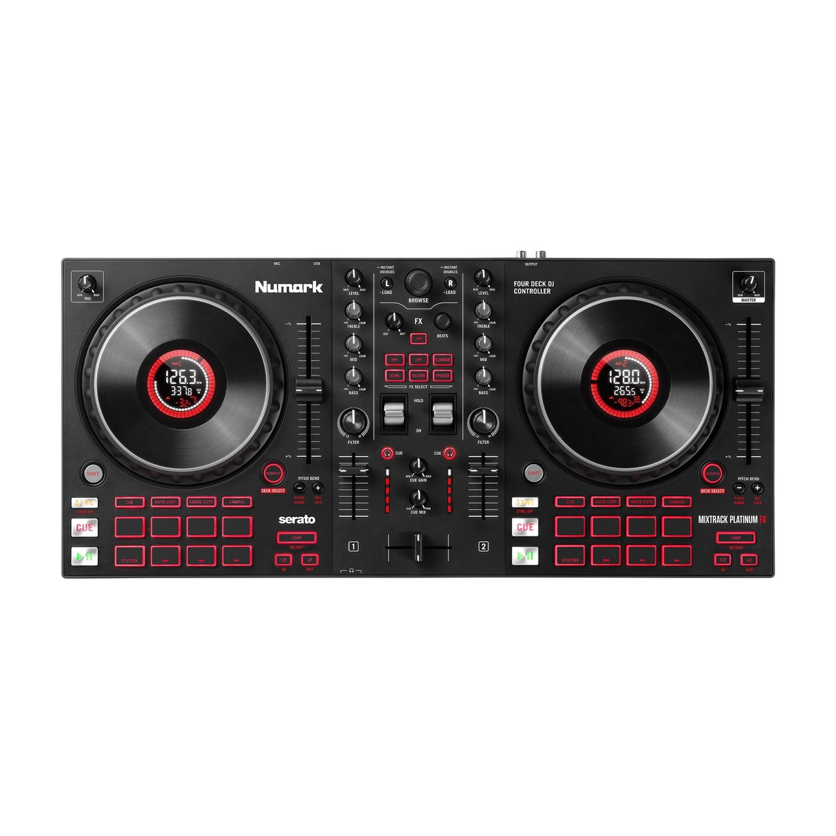 Numark Mixtrack Platinum FX DJ-Controller