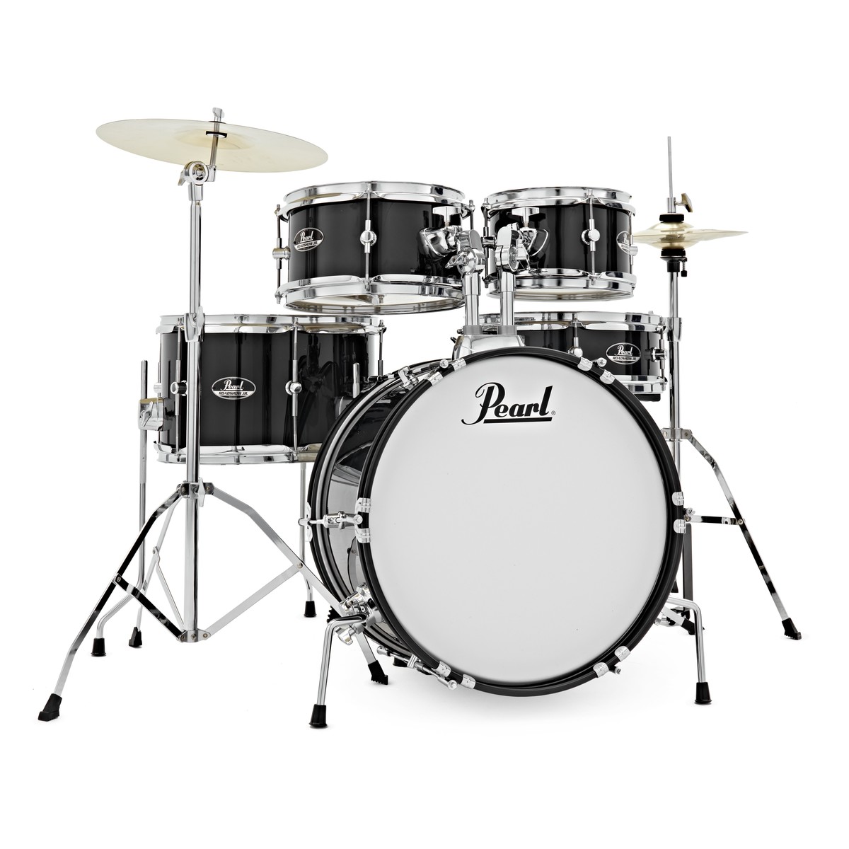 Pearl Roadshow Junior 5-teiliges Drumset Jet Black