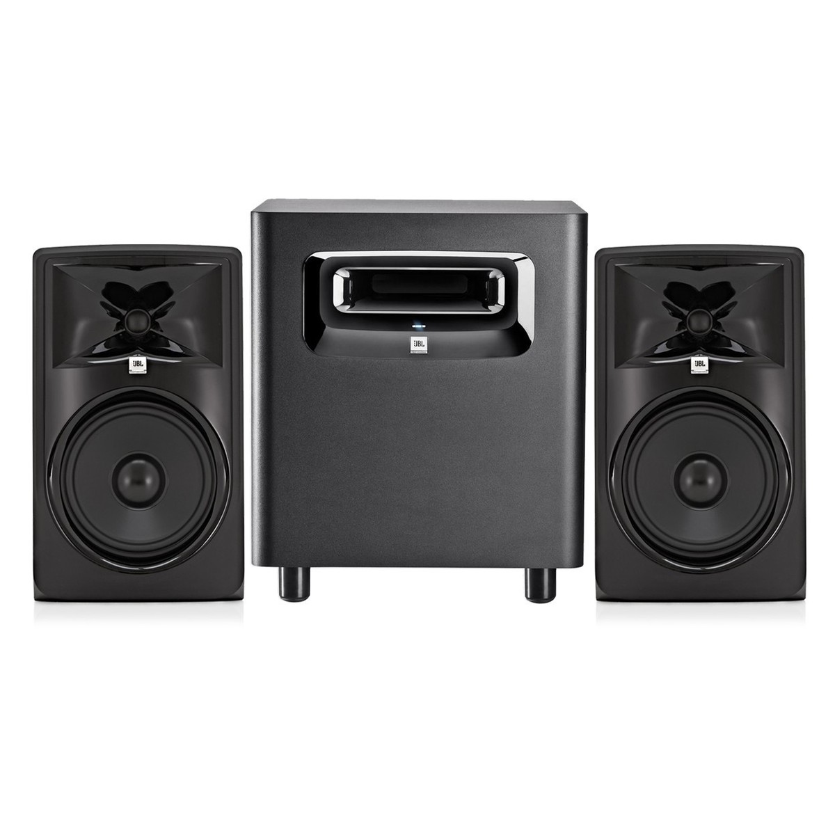 JBL 308P MKII-Studiomonitore mit 310S-Subwoofer