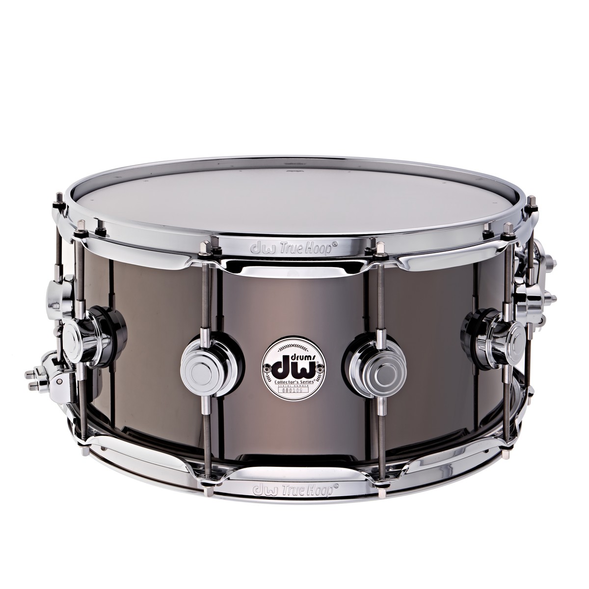 DW Drums Sammler 14' x 65' Black Nickel über Messing Snaredrum