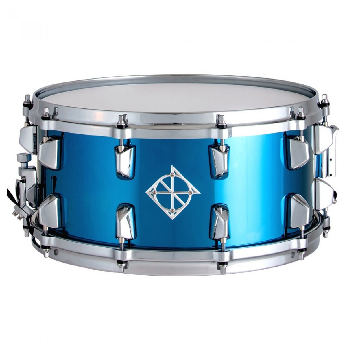 Dixon Drums 14 x 65 Artisan Series Blue Titanium Steel Snare Drum