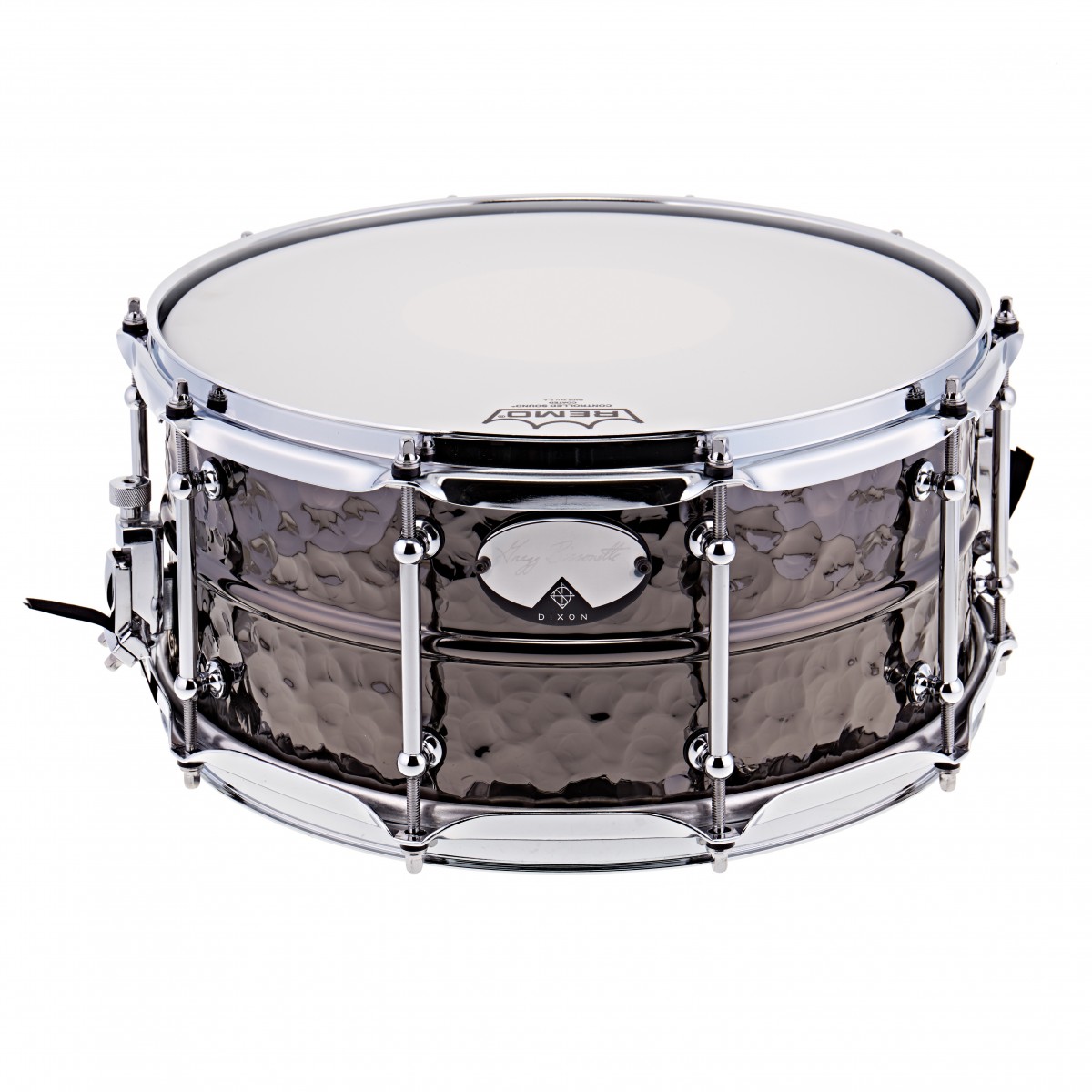 Dixon Drums 14 x 65 Gregg Bissonnette Messing Signature gesickt Snare