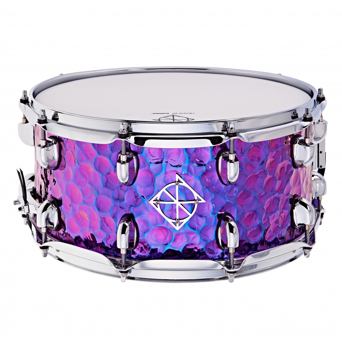 Dixon Drums 14 x 65 Cornerstone Purple Titanium Stahl Snare