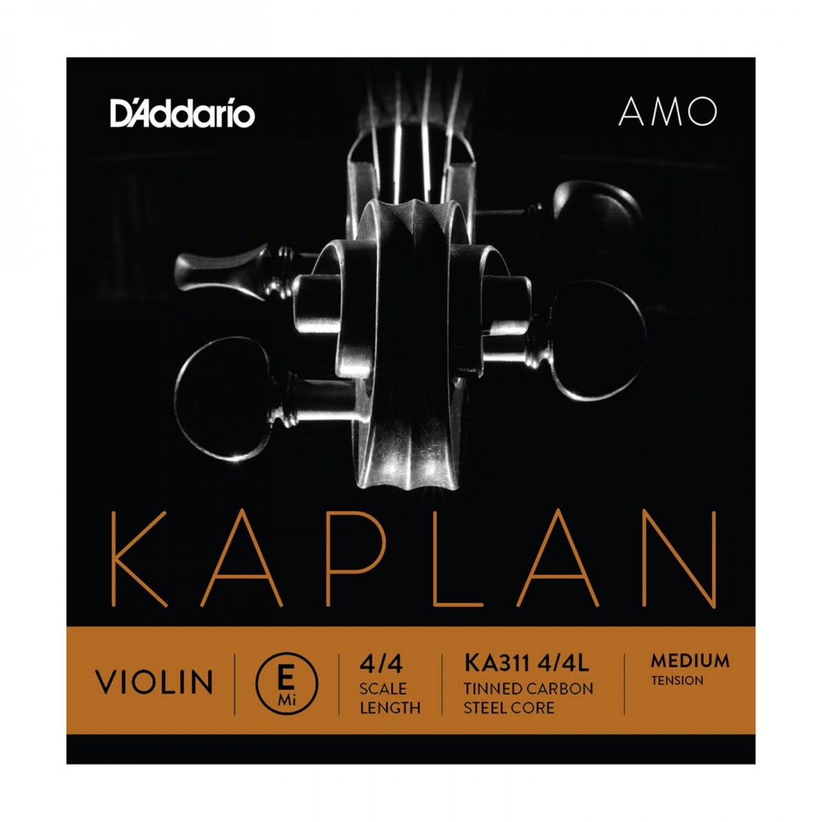 DAddario Kaplan Amo Violine E-Saite 4/4 Größe mittel