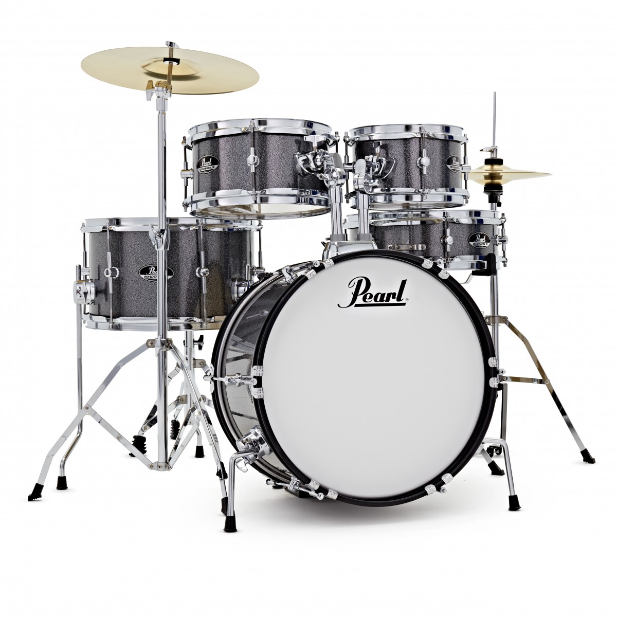 Pearl Roadshow Junior 5-teiliges Drum-Kit Grindstone Sparkle