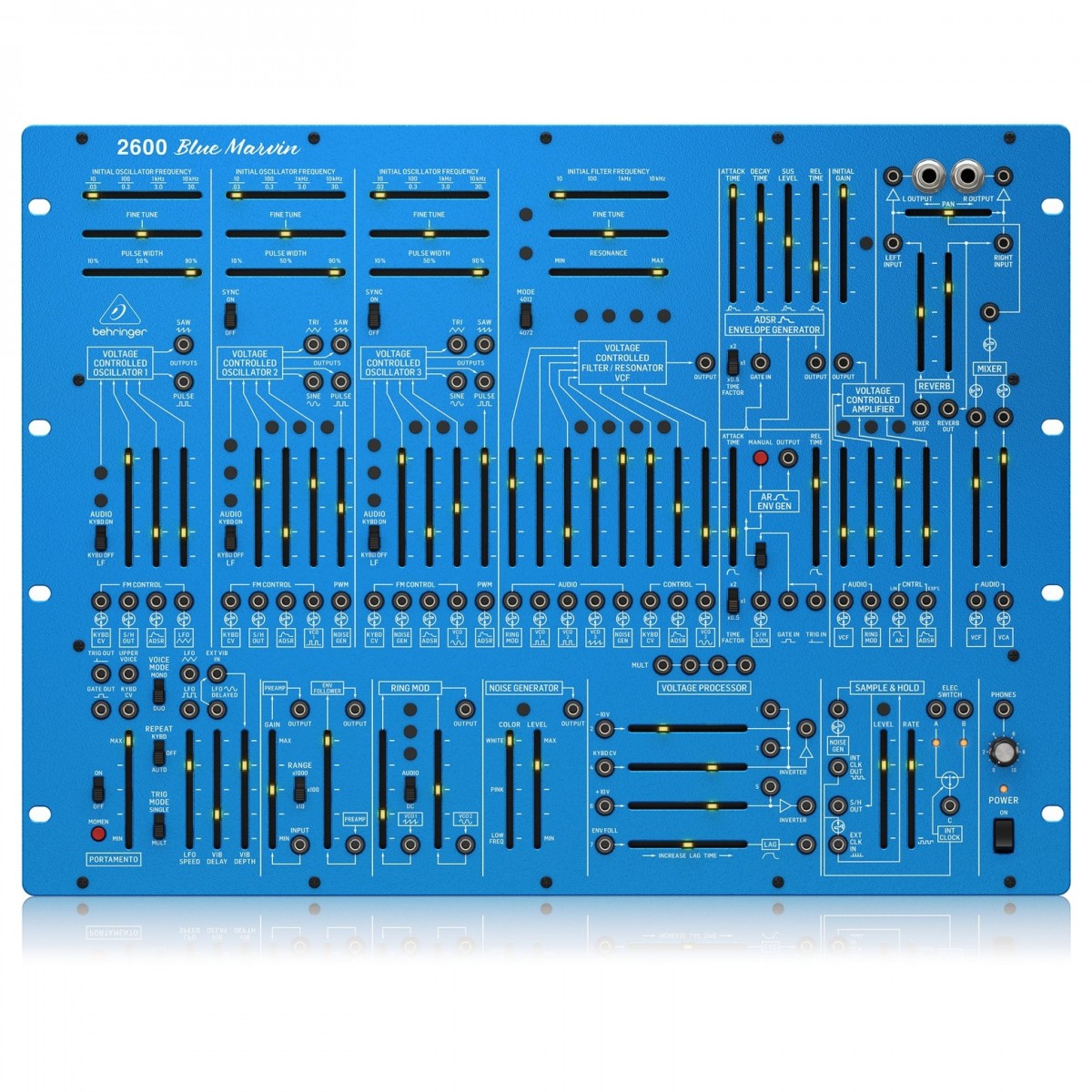 Behringer 2600 Analoger Synthesizer Blue Marvin