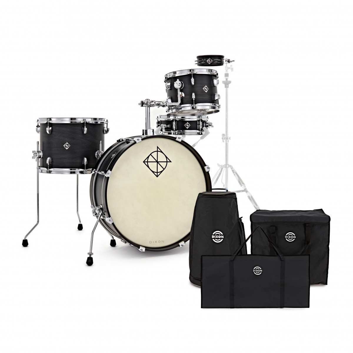 Dixon Drums Little Roomer 5 Stück Shell Pack m/Säcke schwarzkohle