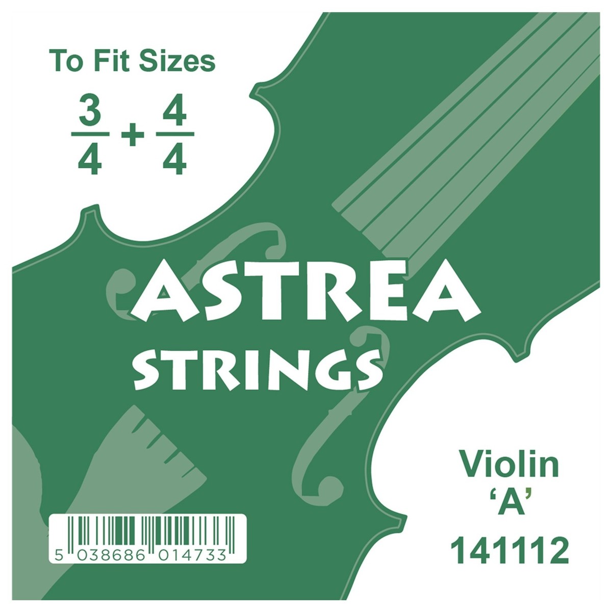 Astrea A-Saite für Violine 3/4–4/4