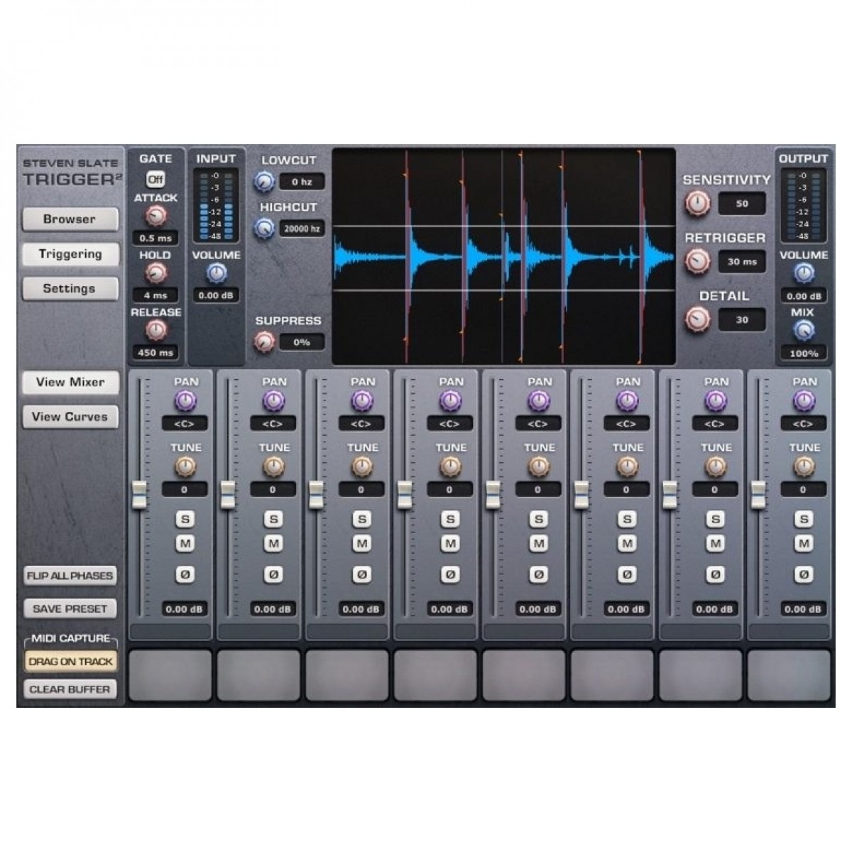 Steven Slate Drums TRIGGER 2 Platinum
