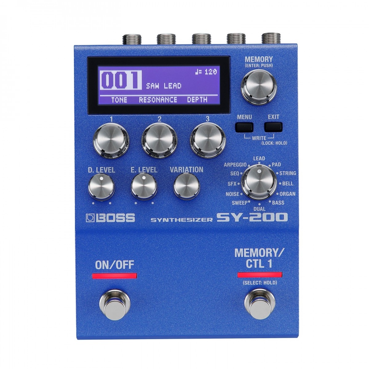 Boss SY-200 Gitarren/Bassgitarren-Synthesizer-Pedal