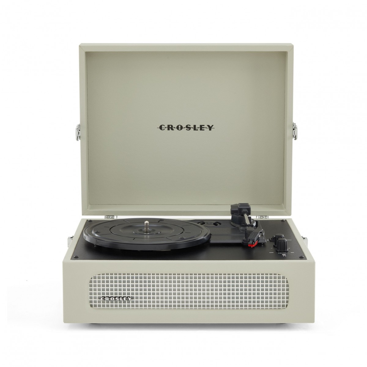 Crosley Voyager Tragbarer Plattenspieler mit Bluetooth Out Dune