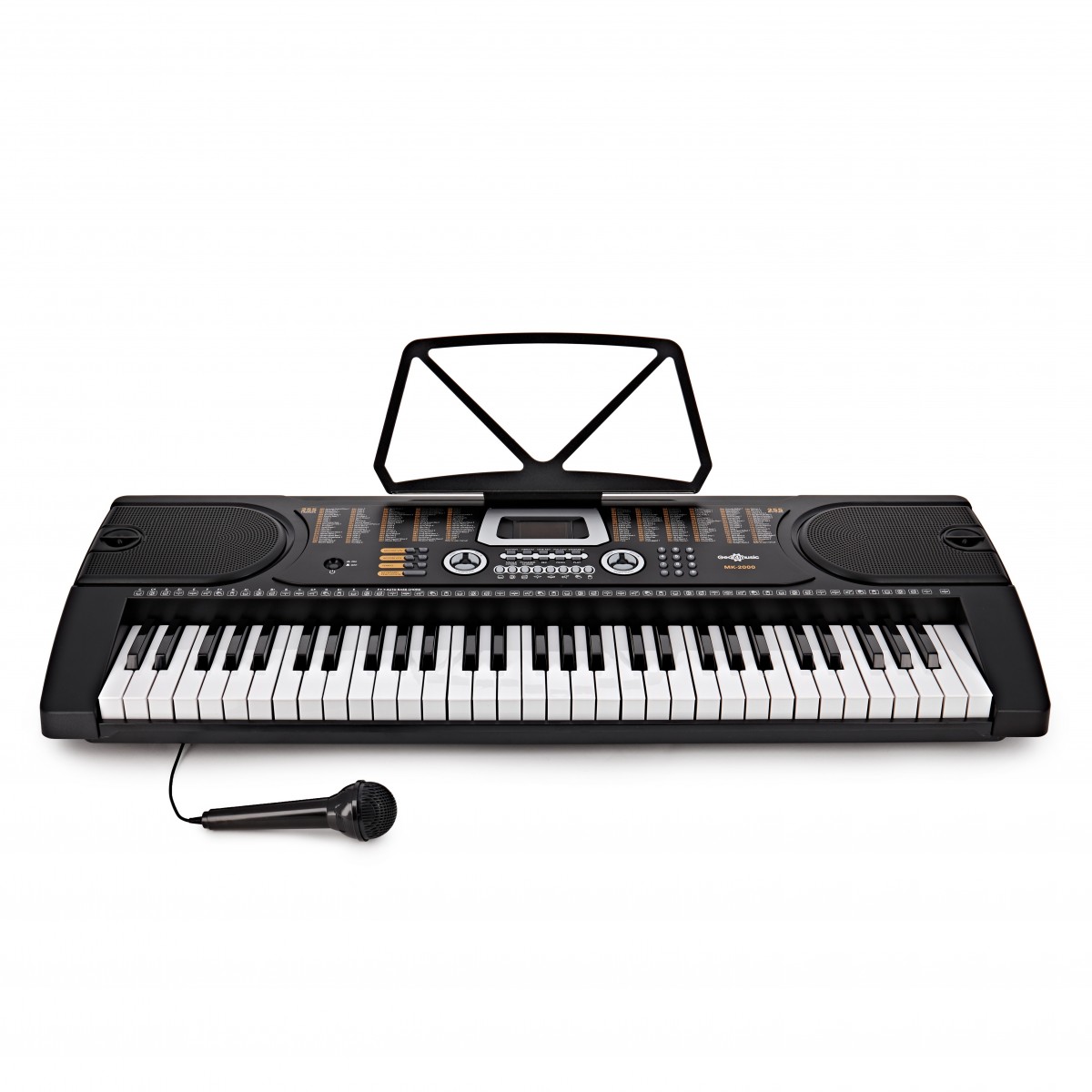 MK-2000 Tragbares Keyboard mit 61 Tasten von Gear4music