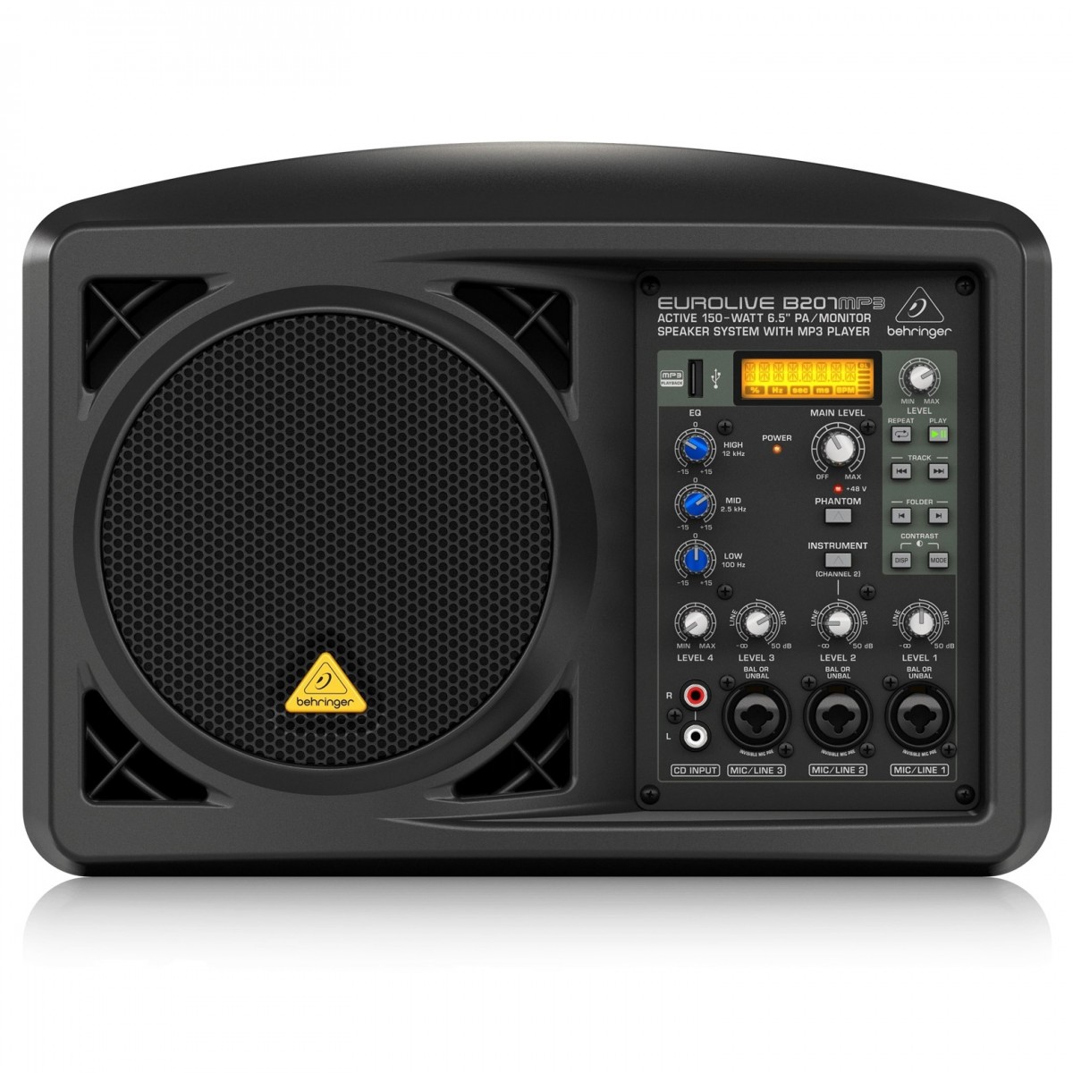 Behringer B207 MP3 Aktiver PA-Lautsprecher/Monitor