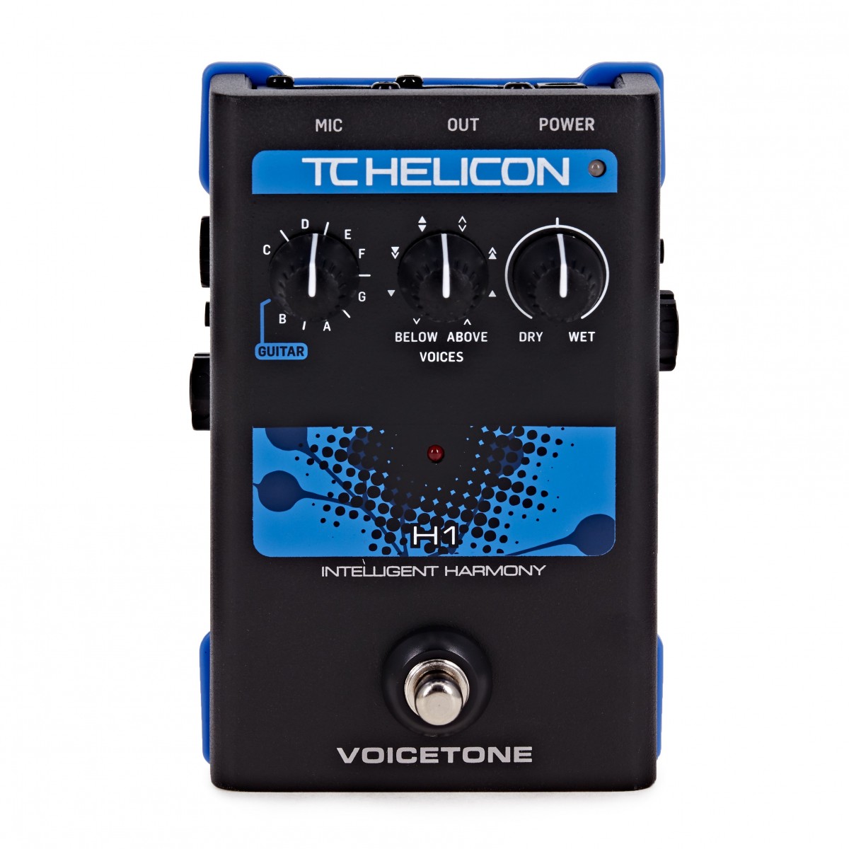 TC Helicon VoiceTone H1 Intelligenter Gesangs-Harmony-Prozessor