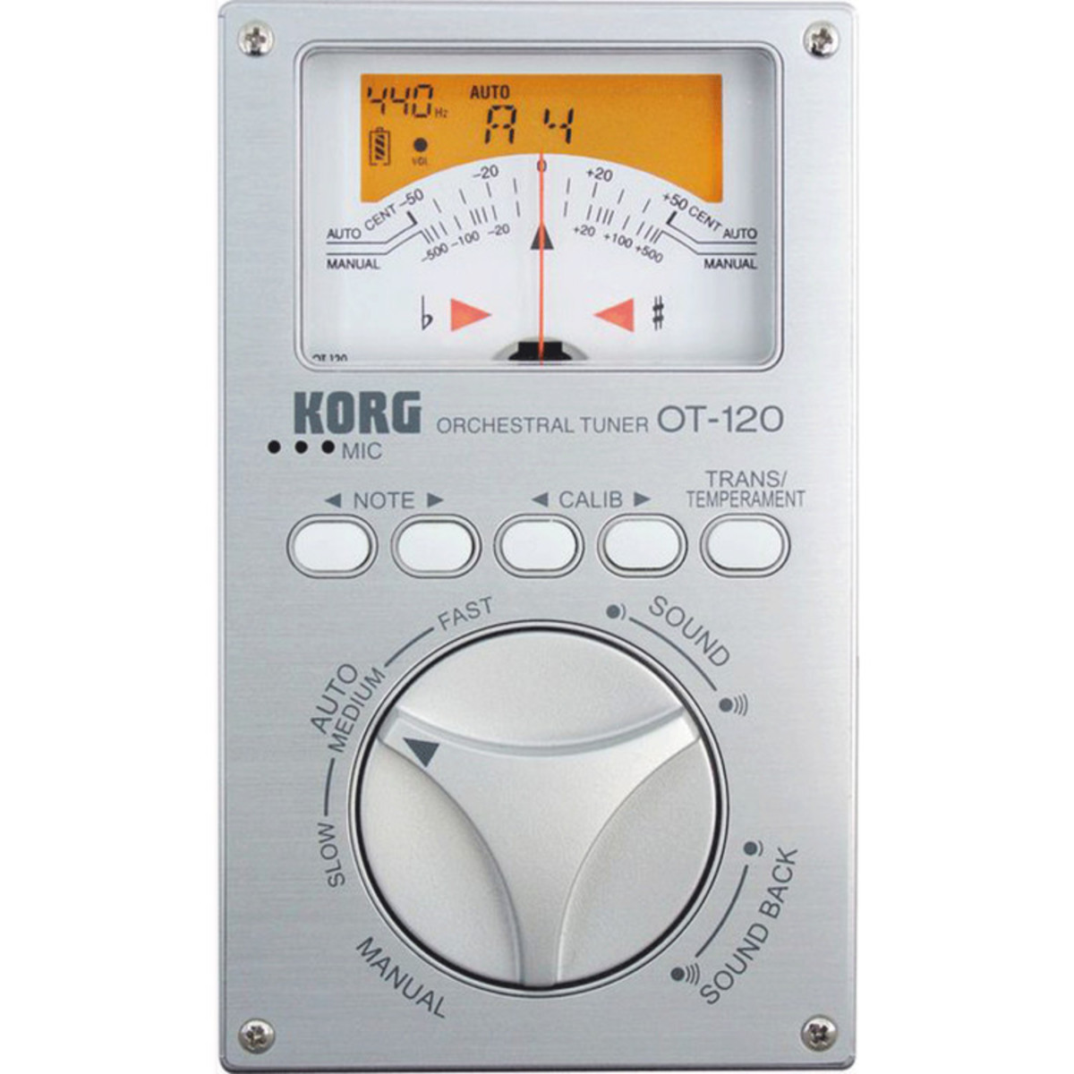 Korg OT-120 Digitales Stimmgerät für Orchesterinstrumente