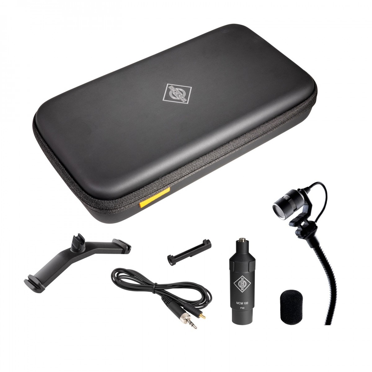 Neumann MCM 114 Miniatur-Clipmikrofon-System Kontrabass-Set