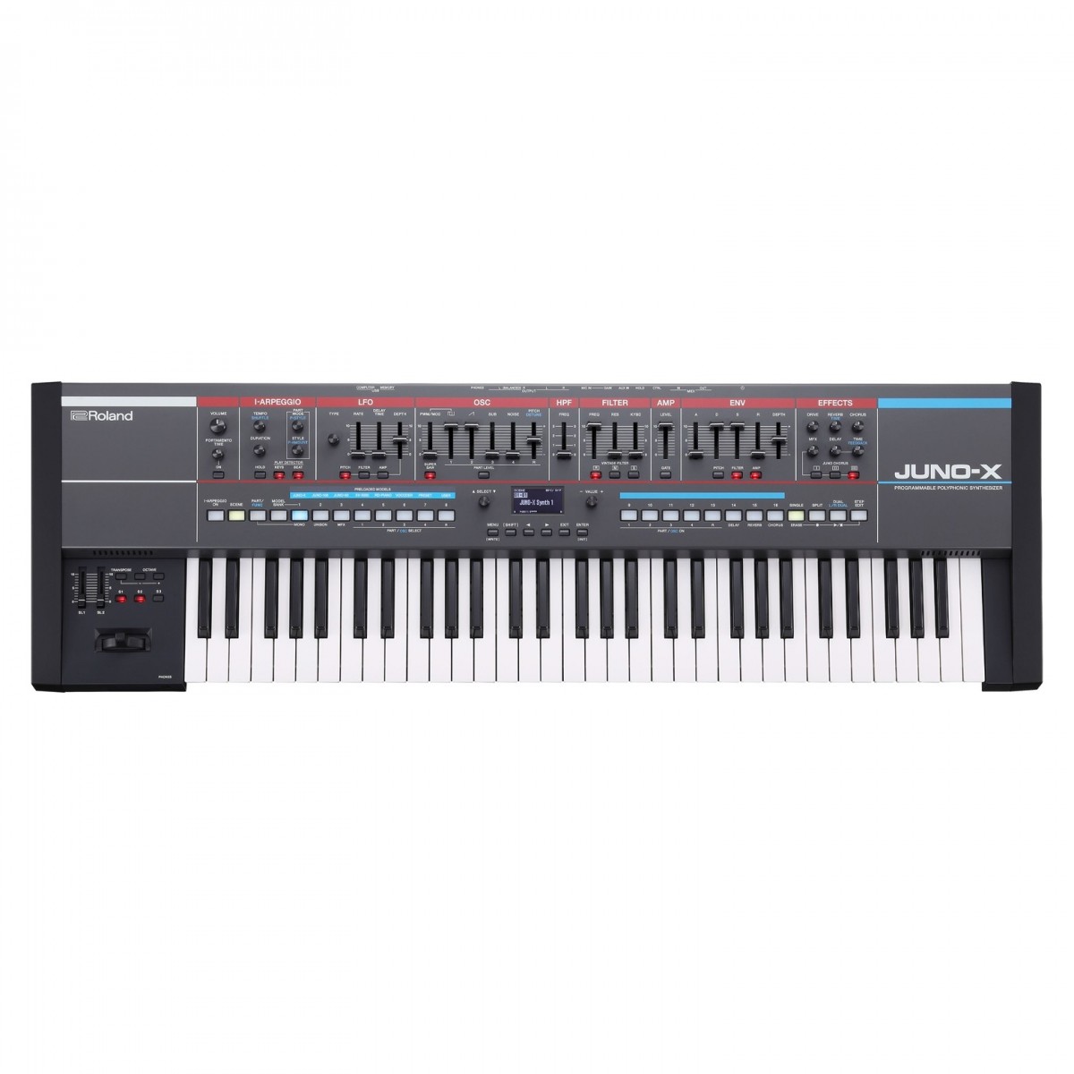 Roland Juno-X Programmierbarer polyphoner Synthesizer