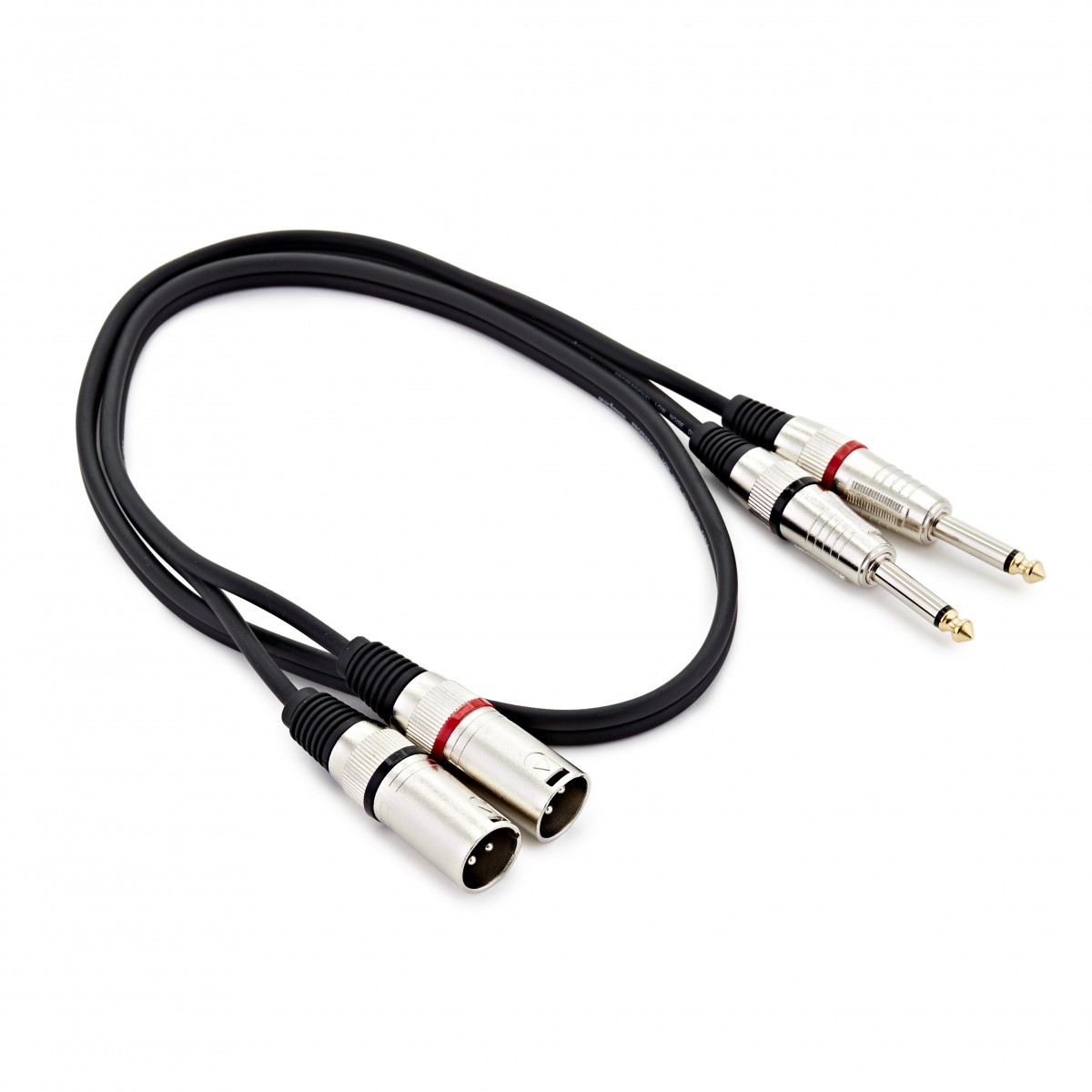 Verstärker/Mixerkabel XLR (M) - Klinke doppelt Mono 1 m