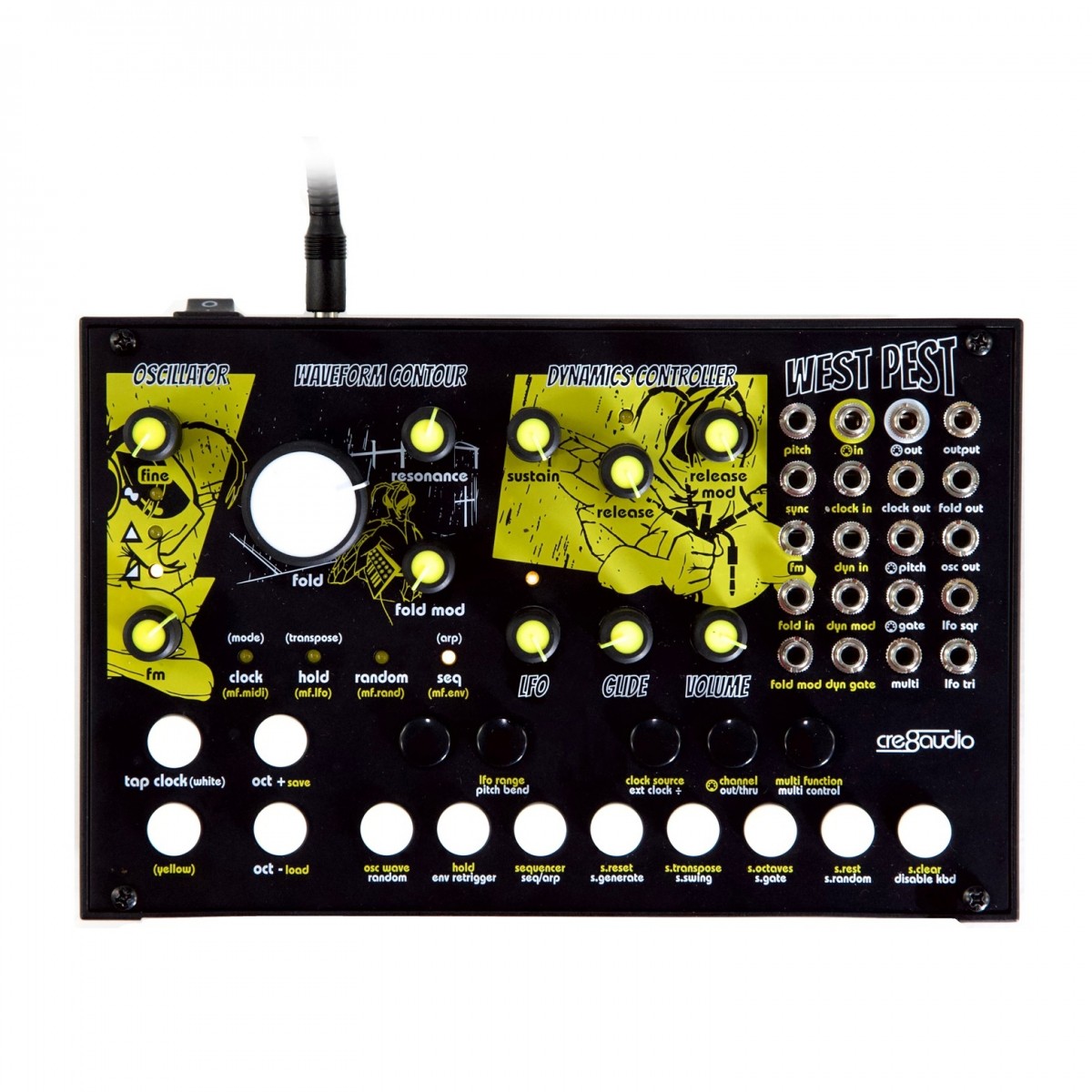 Cre8Audio West Pest Desktop-Synthesizer