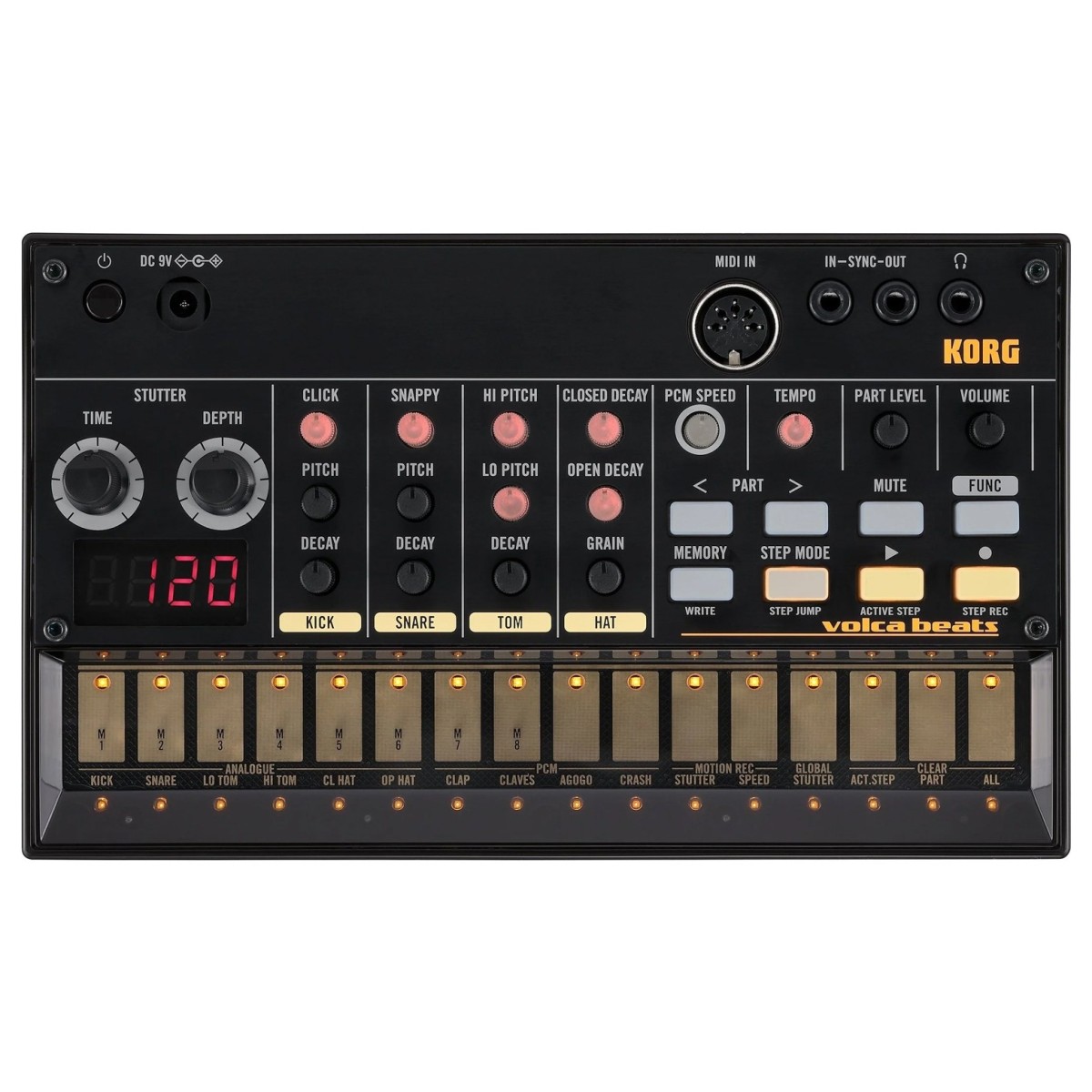 Korg Volca Beats Analoge Rhythm Machine