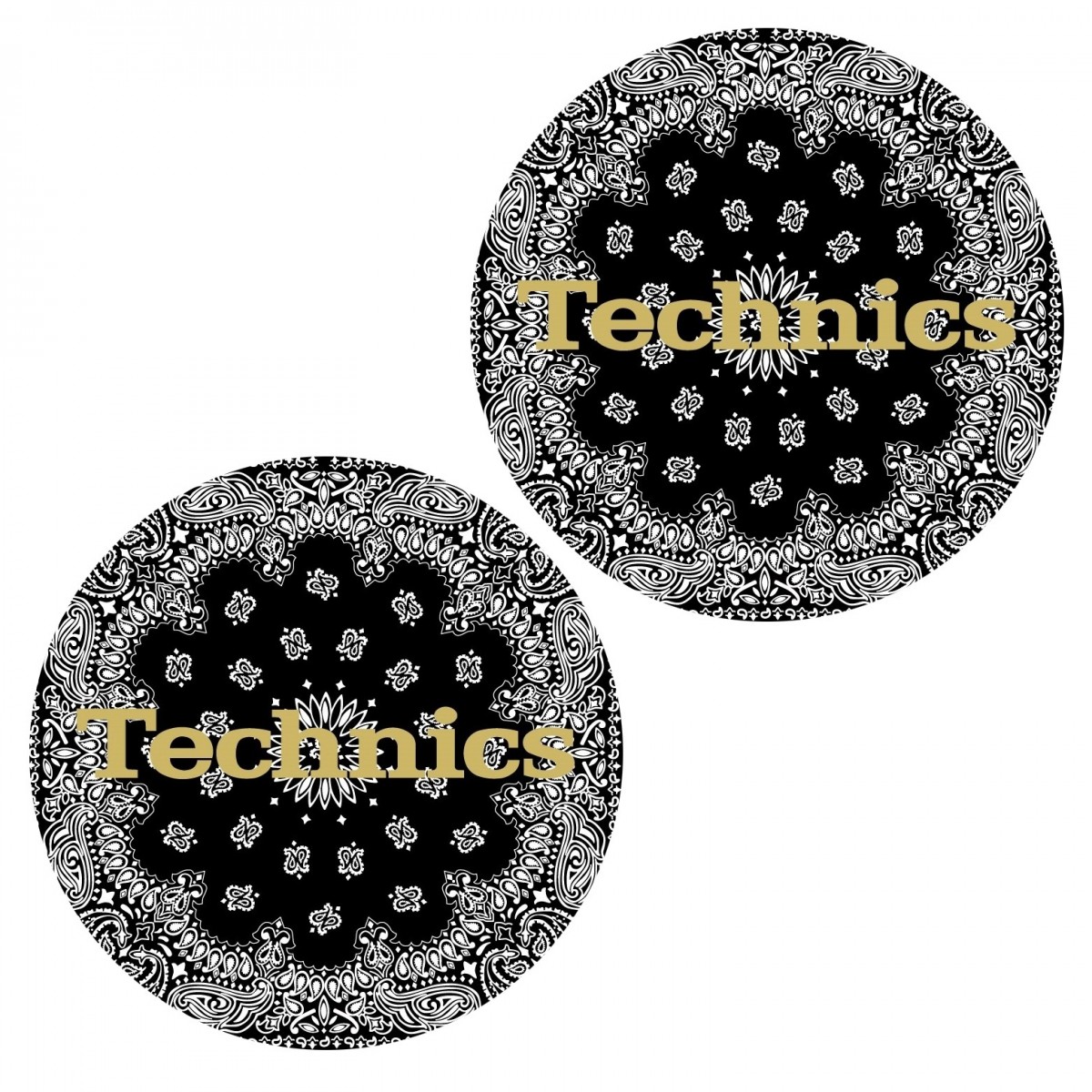 Technics Slipmat Bandana 1 schwarz
