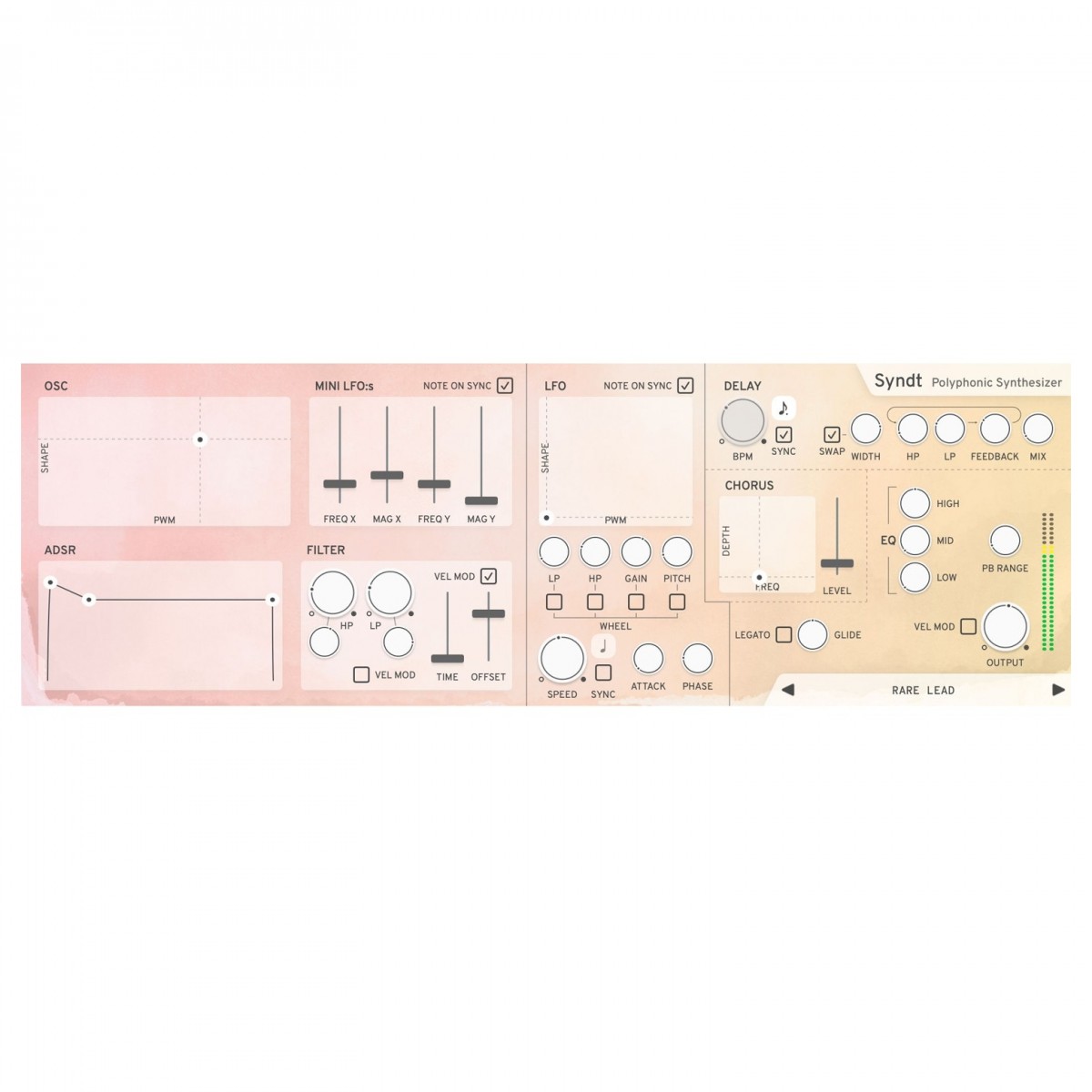 Klevgrand Syndt - Polyphoner Synthesizer