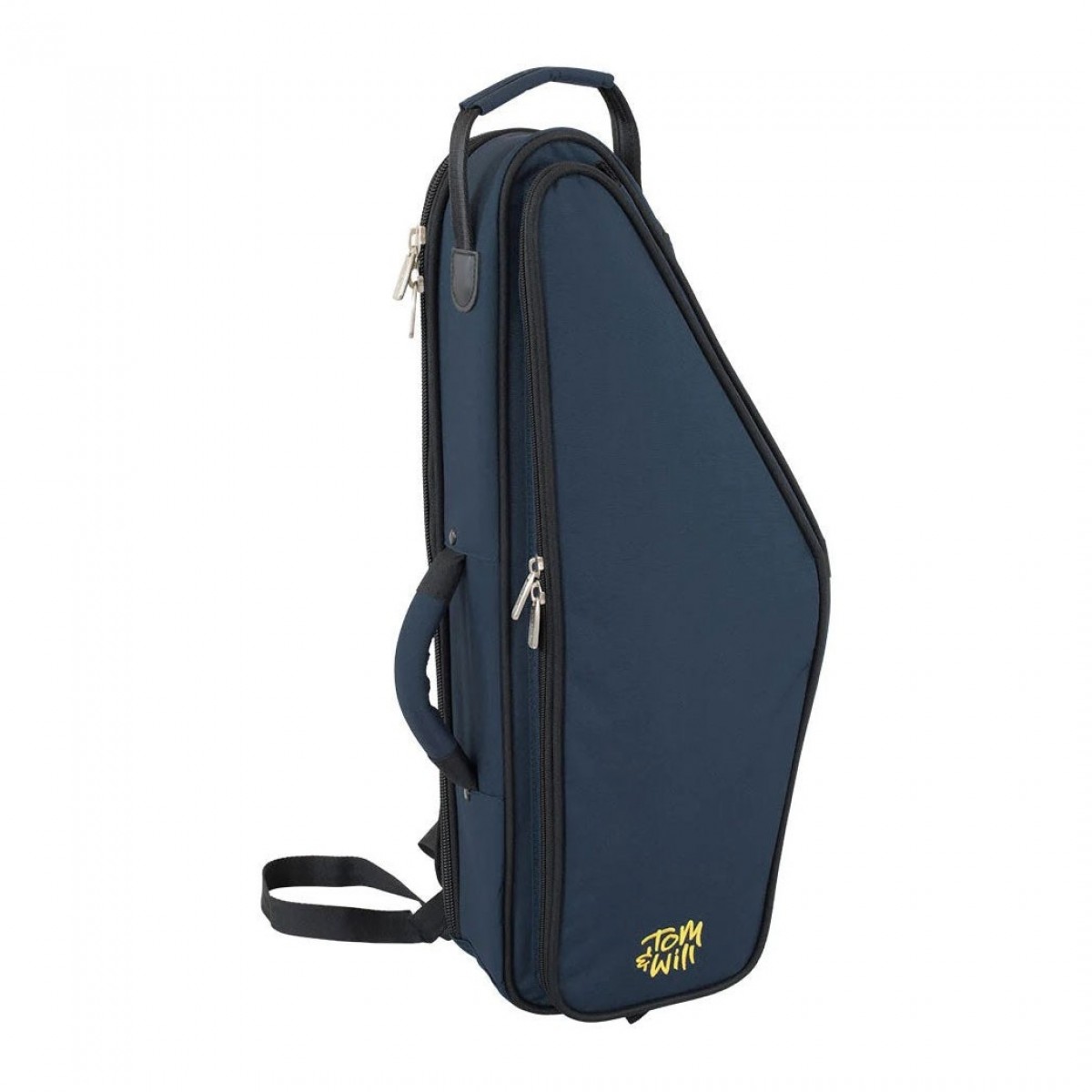 Tom and Will Alto Saxophon-Gigbag Blau und schwarz
